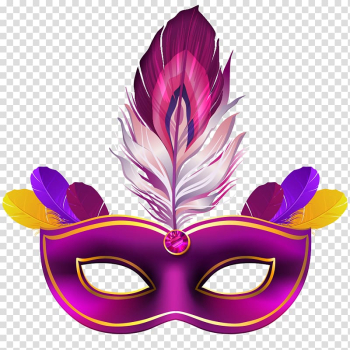 Venice Carnival Carnival in Rio de Janeiro Mask Brazilian Carnival, carnival transparent background PNG clipart