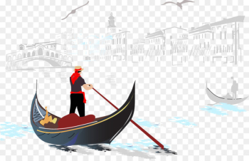 Venice Gondola Illustration - Venice water boat world Venice Gondola Illustration - Venice water boat world