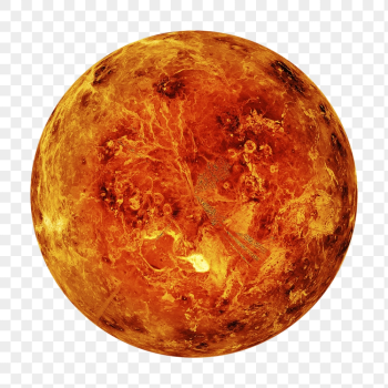 Venus png sticker, planet surface, | Free PNG - rawpixel