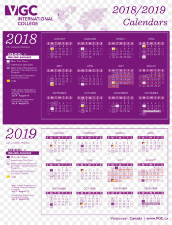 VGC International College Cover letter School bullying - CALENDAR 2019 