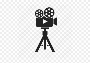 Video Camera Clipart Media Camera - Video Camera On Tripod Icon