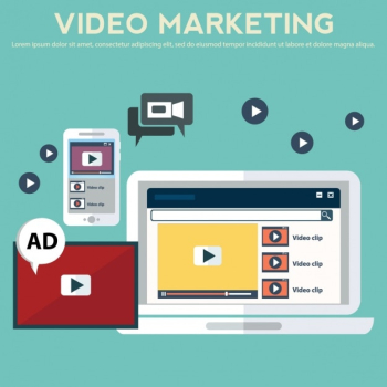 Video marketing background design Video marketing background design