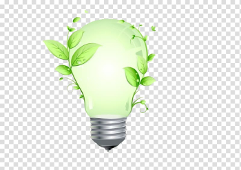Video projector 1080p LCD projector Home cinema, Creative bulb package leaves transparent background PNG clipart