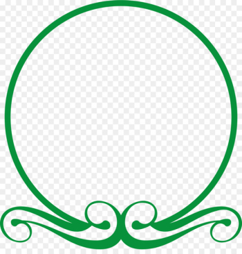 Villa - Green simple border Villa - Green simple border
