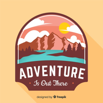 Vintage adventure logo Free Vector Vintage adventure logo Free Vector