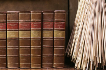Vintage And Antique Leather Bound Books