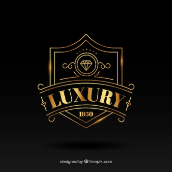 Vintage and luxury logo template Vintage and luxury logo template