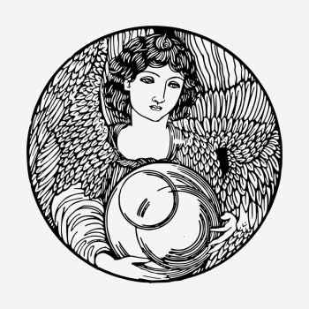 Vintage angel, woman illustration. Free | Free Photo Illustration - rawpixel Vintage angel, woman illustration. Free | Free Photo Illustration - rawpixel