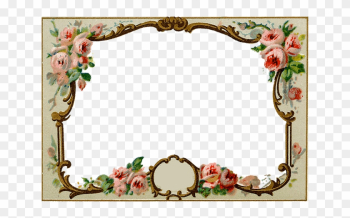 Vintage, Antique, Frame, Ornate, Old, Historic, History - Vintage Frame Transparent Background Png