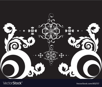Vintage background vector image Vintage background vector image