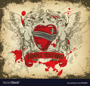 Vintage background vector image Vintage background vector image