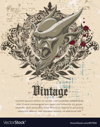 Vintage background vector image Vintage background vector image