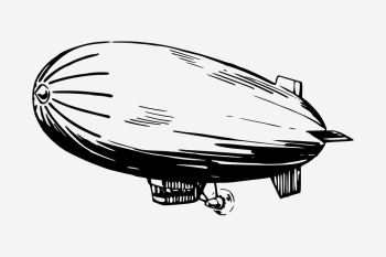 Vintage blimp airship hand drawn | Free Photo - rawpixel Vintage blimp airship hand drawn | Free Photo - rawpixel