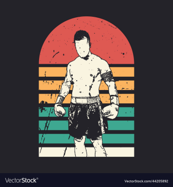 vintage boxer t shirt design vintage boxer t shirt design