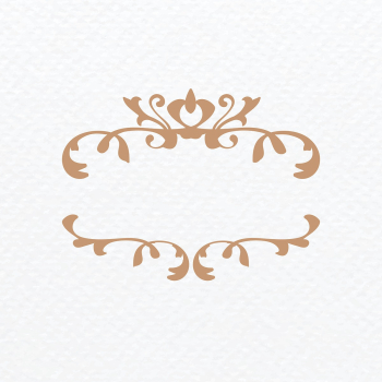Vintage bronze filigree ornament vector Vintage bronze filigree ornament vector