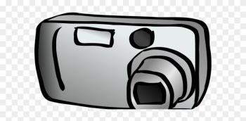 Vintage Camera Clipart Black And White Png - Transparent Background Camera Clip Art