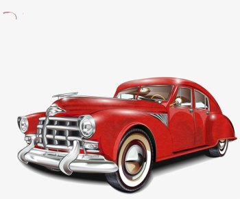 Vintage Car Poster Classic Car - Vector Vintage Car Png ...