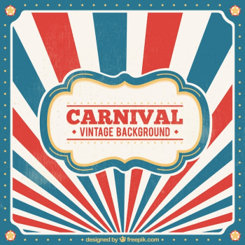 Vintage carnival background Vintage carnival background
