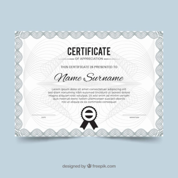 Vintage certificate border template Vintage certificate border template