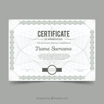 Vintage certificate border template Vintage certificate border template
