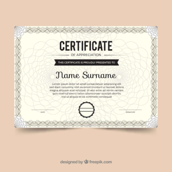 Vintage certificate border template Vintage certificate border template