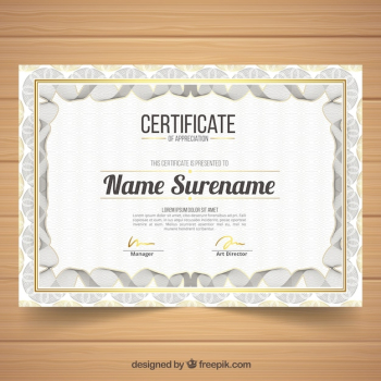 Vintage certificate border template Vintage certificate border template