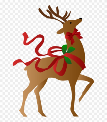 Vintage Christmas Border Clip Art - Reindeer Christmas Vintage Christmas Border Clip Art - Reindeer Christmas