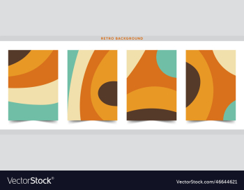 vintage color backgrounds set from the 70s vintage color backgrounds set from the 70s