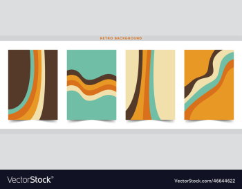 vintage color backgrounds set from the 70s vintage color backgrounds set from the 70s