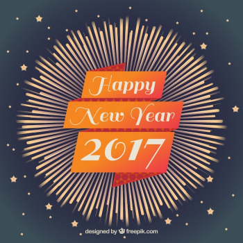 Vintage decorative happy 2017 background Vintage decorative happy 2017 background