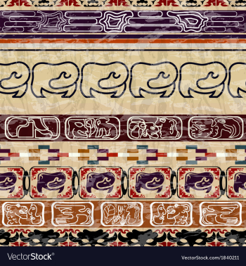 Vintage Ethnic seamless texture vector image Vintage Ethnic seamless texture vector image