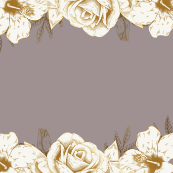Vintage floral background Vintage floral background