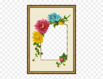 Vintage Floral Frame - Picture Frame Vintage Floral Frame - Picture Frame
