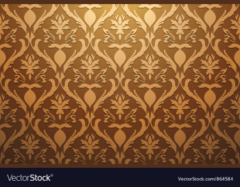 Vintage floral seamless pattern vector image Vintage floral seamless pattern vector image