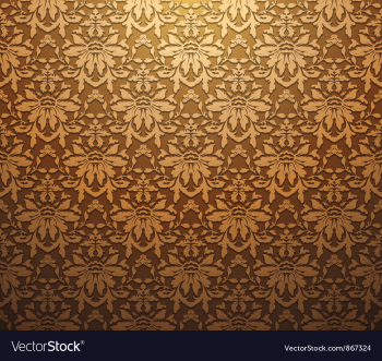 Vintage floral seamless pattern vector image Vintage floral seamless pattern vector image