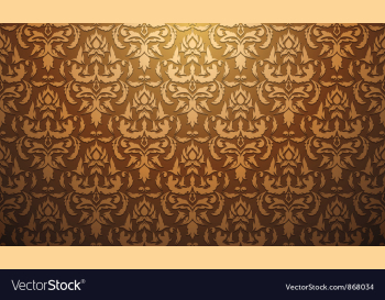 Vintage floral seamless pattern vector image Vintage floral seamless pattern vector image