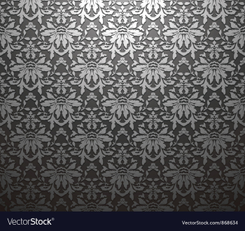 Vintage floral seamless pattern vector image Vintage floral seamless pattern vector image