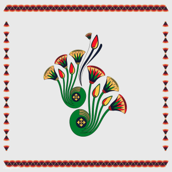 Vintage flowers illustration design | Free stock vector - 44362 Vintage flowers illustration design | Free stock vector - 44362