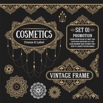 Vintage frame and border Vintage frame and border