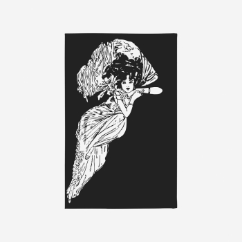 Vintage Gatsby woman, greyscale illustration. | Free Photo - rawpixel Vintage Gatsby woman, greyscale illustration. | Free Photo - rawpixel