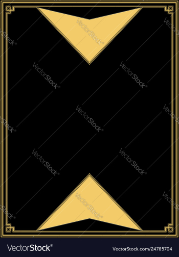 Vintage geometric frame vector image Vintage geometric frame vector image