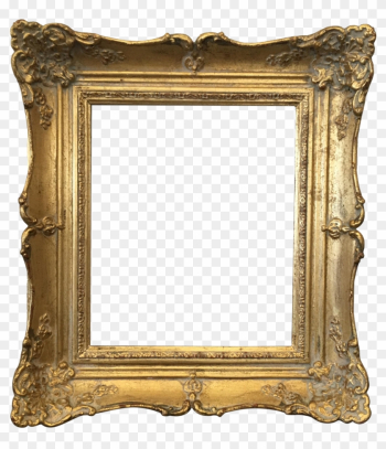 Vintage Gold Carved Wood Frame - Picture Frame