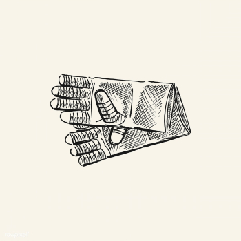 Vintage illustration of gardening gloves | Free stock vector - 324612 Vintage illustration of gardening gloves | Free stock vector - 324612