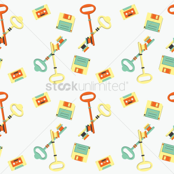 Vintage items background Vintage items background