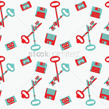 Vintage items background Vintage items background