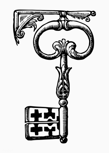 Vintage key illustration | Free stock vector - 556559 Vintage key illustration | Free stock vector - 556559