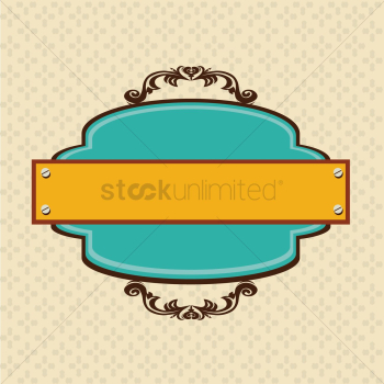 Vintage label Vintage label