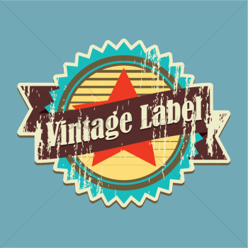 Vintage label Vintage label