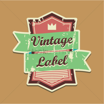 Vintage label Vintage label
