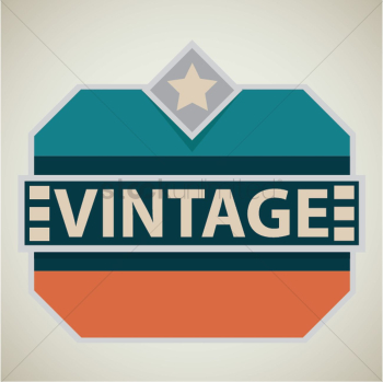 Vintage label Vintage label